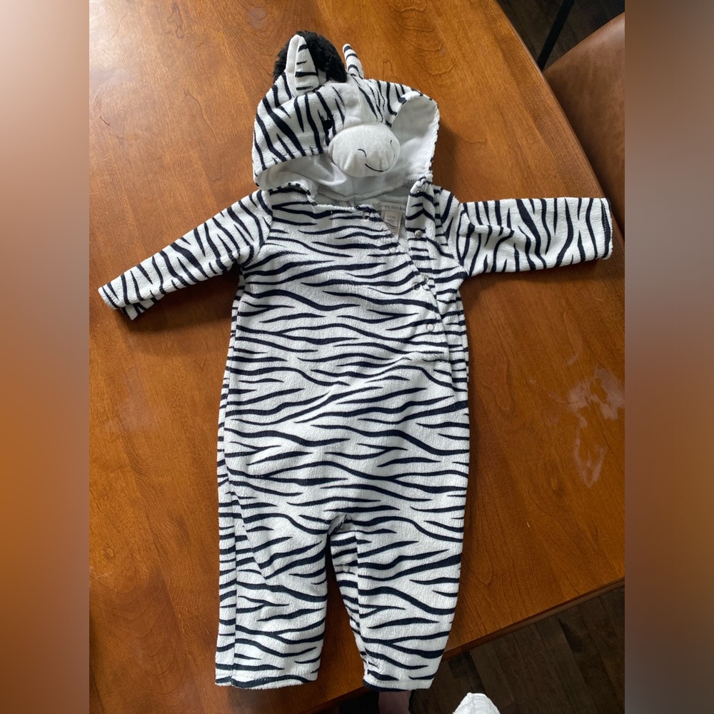 Pottery Barn Zebra Halloween Costume 🦓, Size: 6-12 months